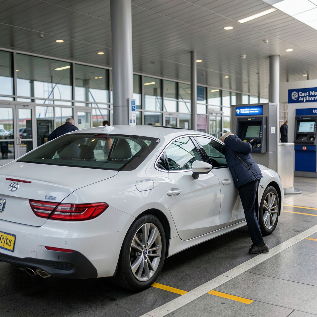Man handed £200 penalty at East Midlands Airport for prepaying parking